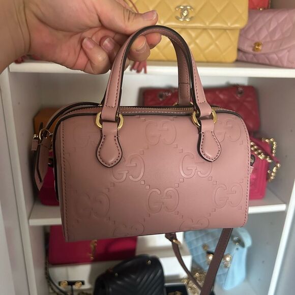 Gucci GG Super Mini leather tote bag - Picture 8 of 8
